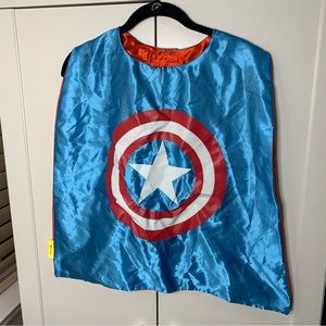 Legendary Captain America Logo Cape